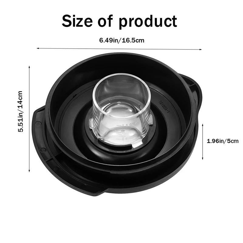 Замена крышки блендера квадратной банки для банка Os-Ter