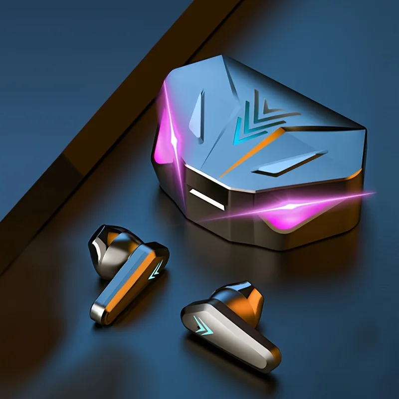 Игровые наушники-вкладыши с низкой задержкой дыхательная лампа наушники со