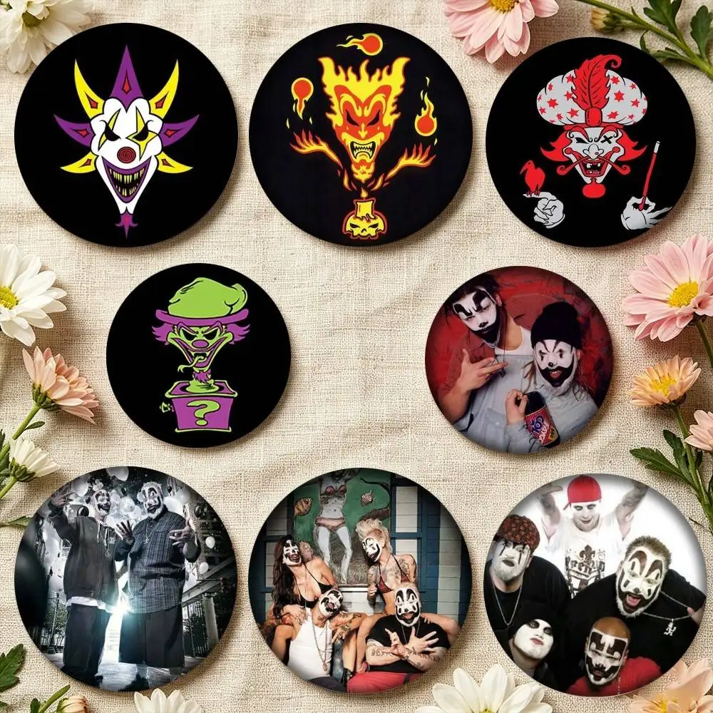 Фото Значки Hip Hop I-Insane Clown Posse ICP 25, 32, 44, 58, 75 мм, персонализированные круглые броши-значки, аксессуар, подарок №1