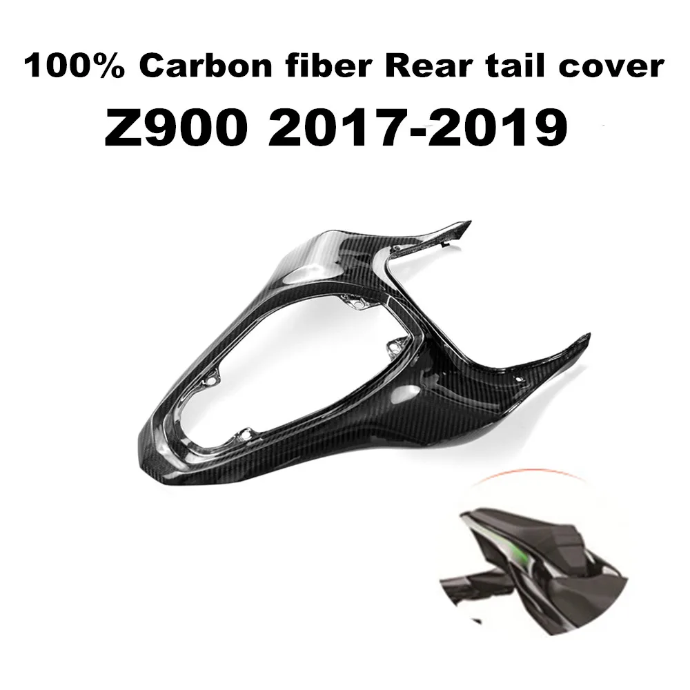 

For Kawasaki Z900 2017 2018 2019 Motorcycle Carbon Fiber Modified Tail Seat Cover Seat Side Cover