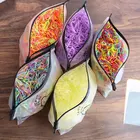 Резинки для волос Детские, разноцветные, одноразовые, 1000, лента для прически конский хвост шт.