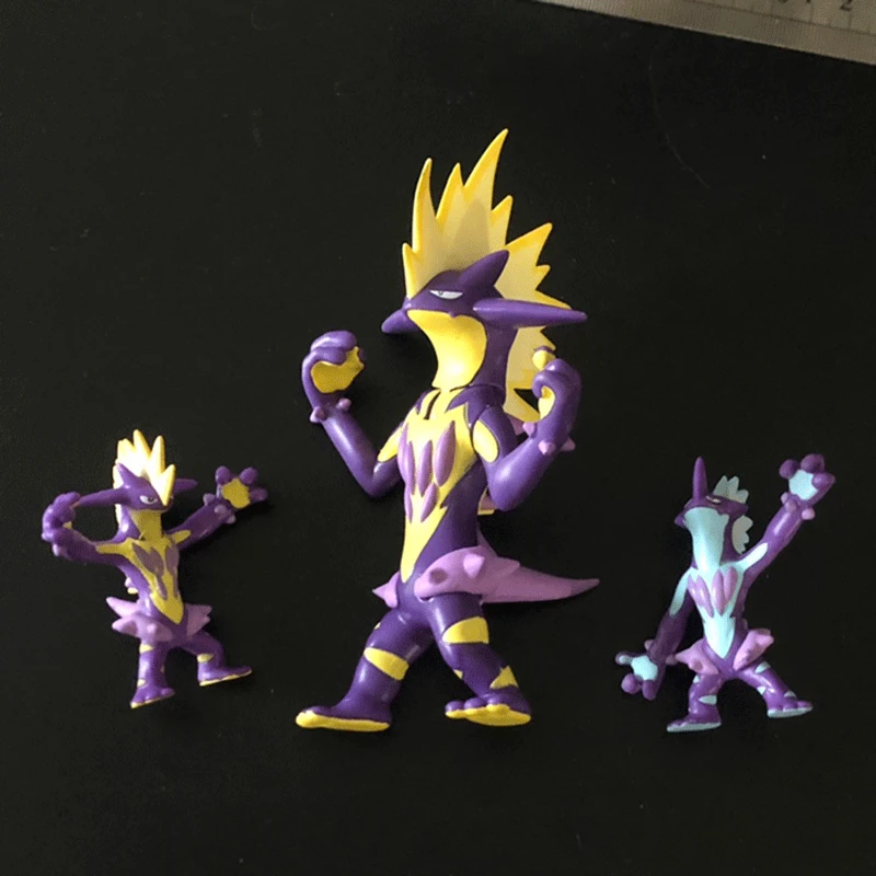 

BANDAI Pokemon Toxtricity Drizzile Model Hand To Do Desktop Decoration Action Figure Finished Product MODEL TOYS