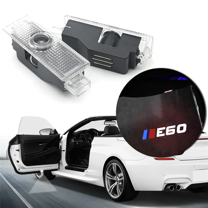 

LED Car Logo Laser Projector Light Welcome Ghost Shadow Lamps For Bmw E36 E46 E60 E70 E90 E92 F10 F20 F30 Car Goods Accessories
