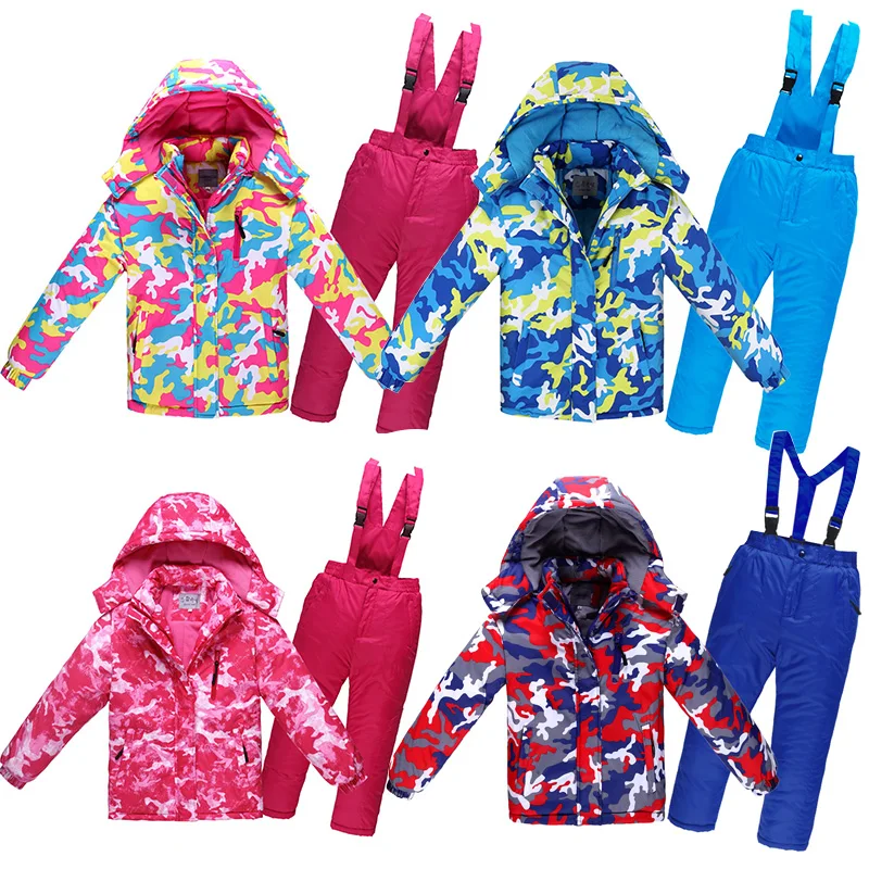 

Детский зимний комплект из куртки и штанов, на флисе