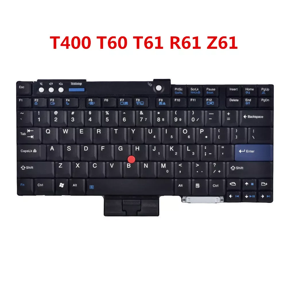

US Keyboard for IBM Thinkpad T400 T60 T61 R61 Z61 R400 T500 R500