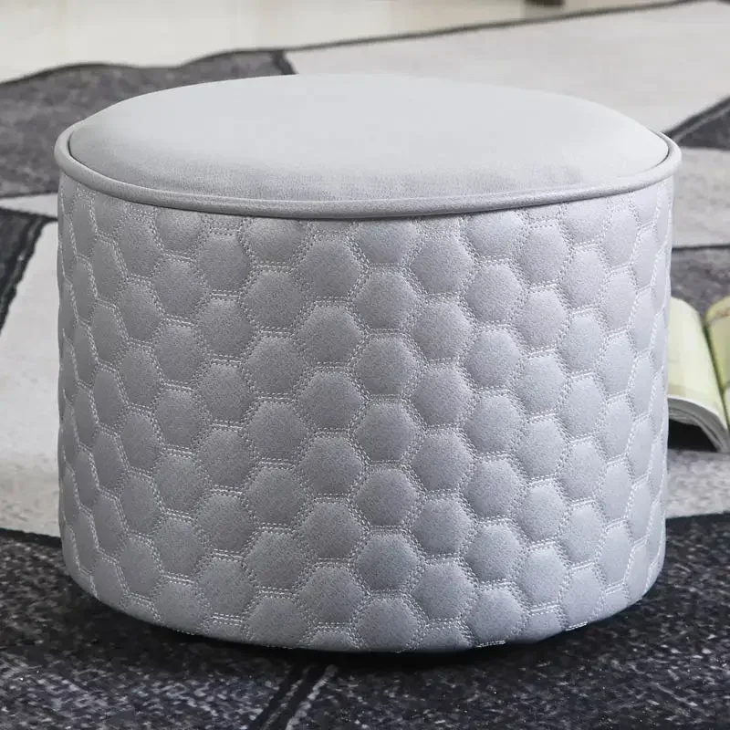 Стулья бытовые художественные круглые отвалы низкий стул для обуви сменный