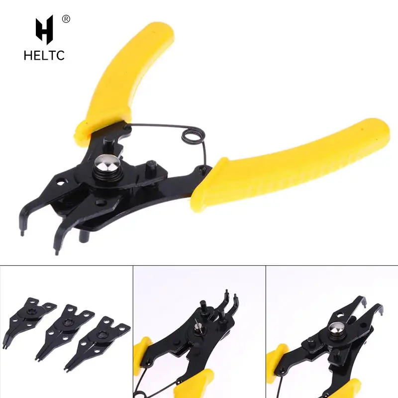 

4 IN 1 Multifunctional Snap Ring Pliers Multi Tools Multi Crimp Tool Internal External Ring Remover Retaining Circlip Pliers