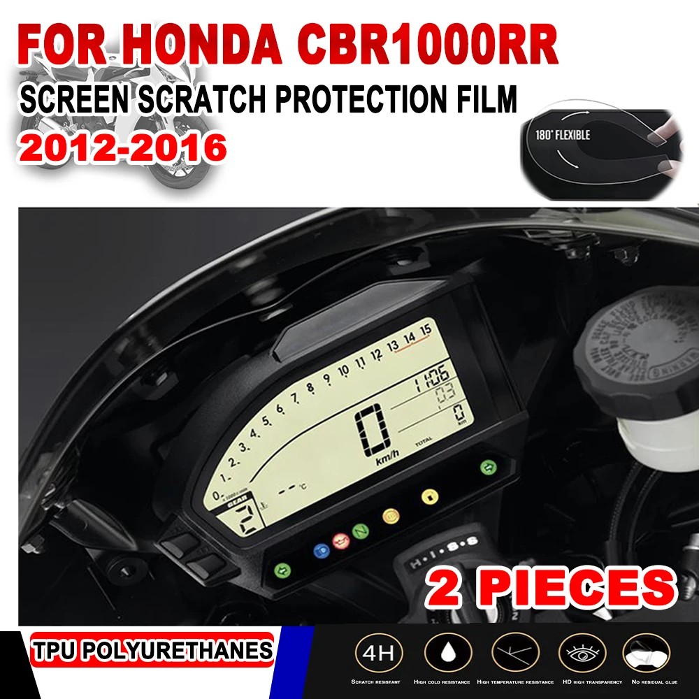 

For Honda CBR 1000RR SC59 2012-2016 Motorcycle Cluster Scratch Protection Film Dashboard Instrument Speedometer Screen Sticker
