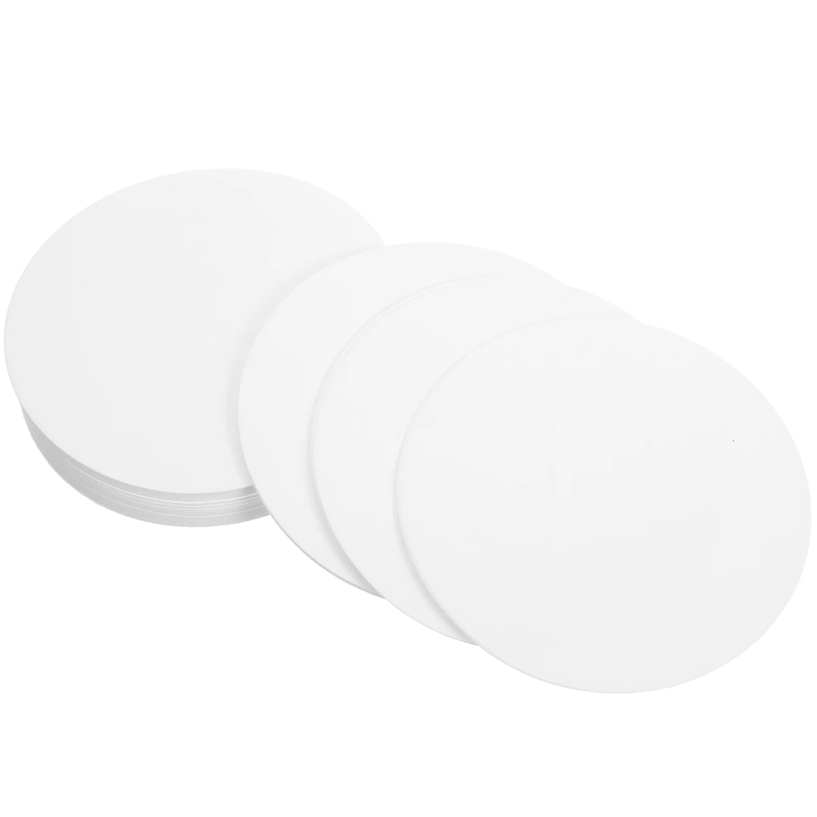 

100 Pcs Laboratory Filter Paper Labs Papers Quantification Experiment Filtering Quantitative White
