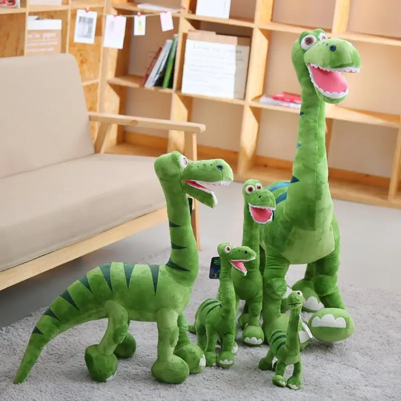 

Dinosaur Plush Toy Large Doll Sleeping Pillow Cute Boys Girls Green Tyrannosaurus Rex Birthday Halloween Gift Toys