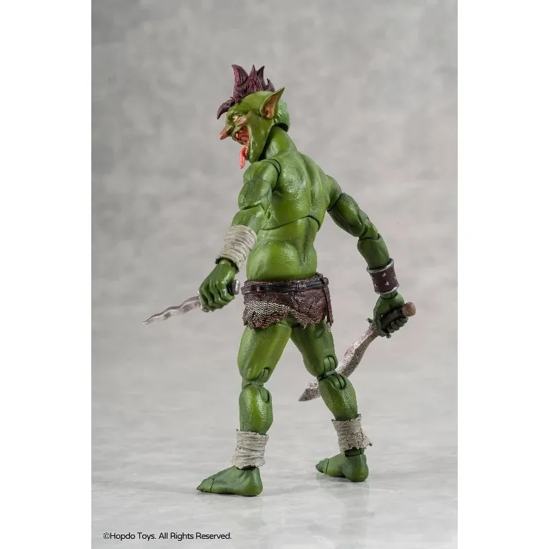 Фото В наличии! Новинка! Ограниченная серия! Фигурка HopDo Toys Mohawk Goblin 1/12. Идеально для подарка. Уродливая и откровенная. №4