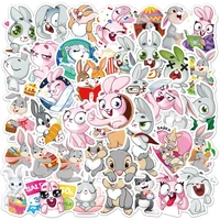 103050pcs byunnie boo rabbit cartoon graffiti stickers kawaii cute animal trolley kids toys laptop phone diy decal stickers