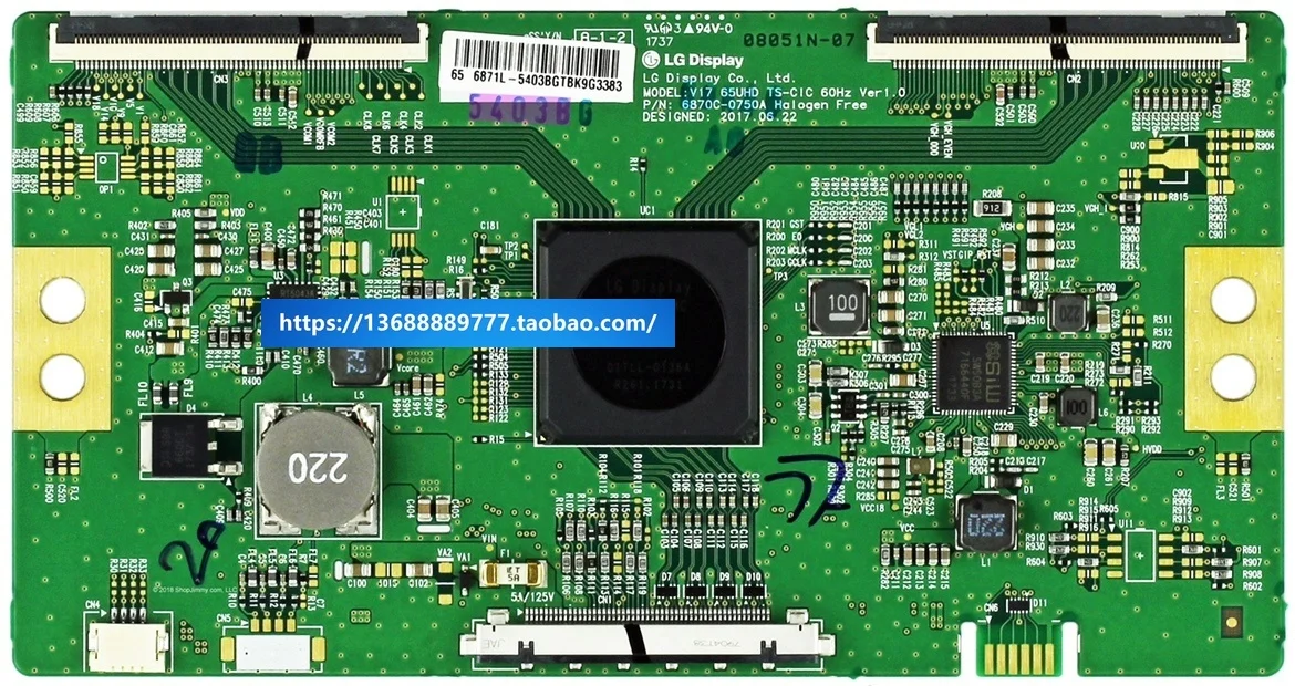 

LG 6871L-5403B 5403A 5402A (6870C-0750A) T-Con Board