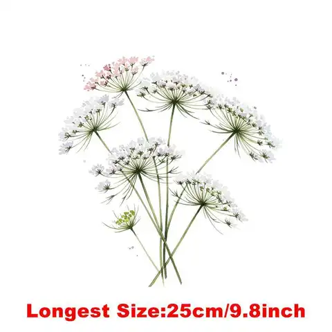 Теплопереносные нашивки с ромашками