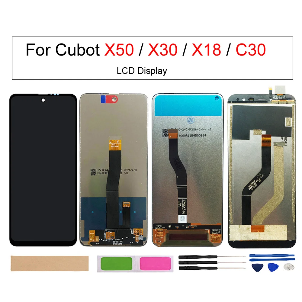 Запчасти для Cubot X50 X30 X18 C30 ЖК-дисплей