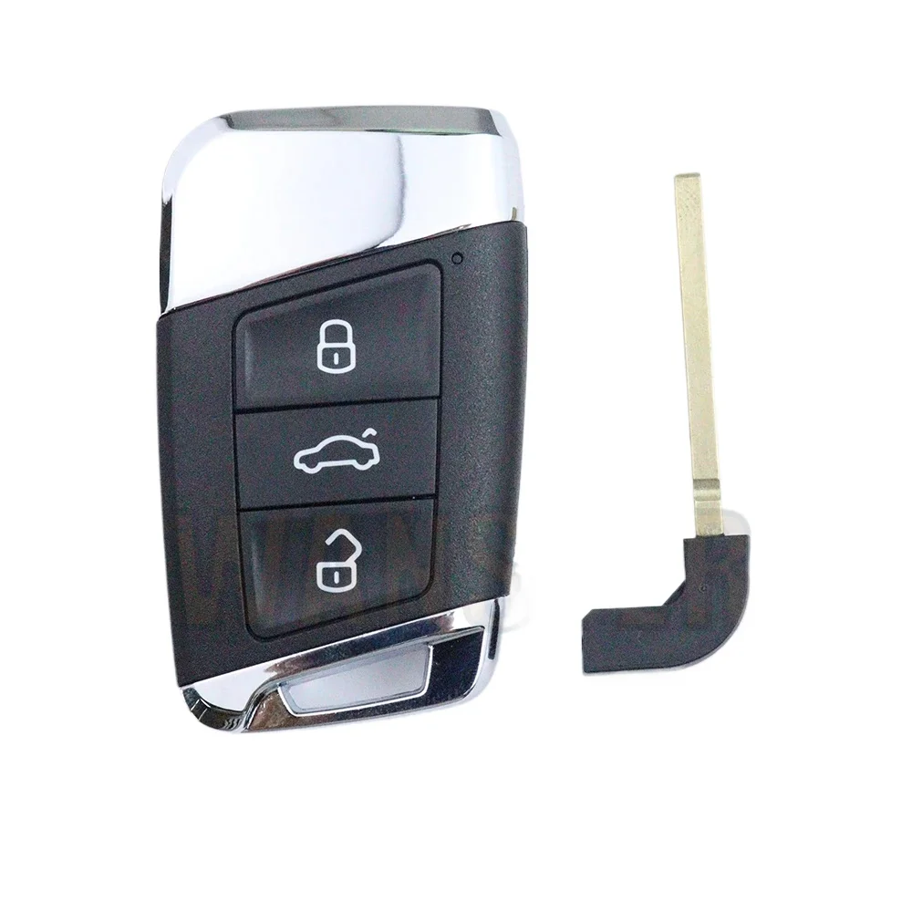 

Корпус для 3-кнопочного автомобильного ключа для Volkswagen/VW Passat B8, Magotan GTE B8, Skoda Superb A7 Variant, замена выкидного ключа