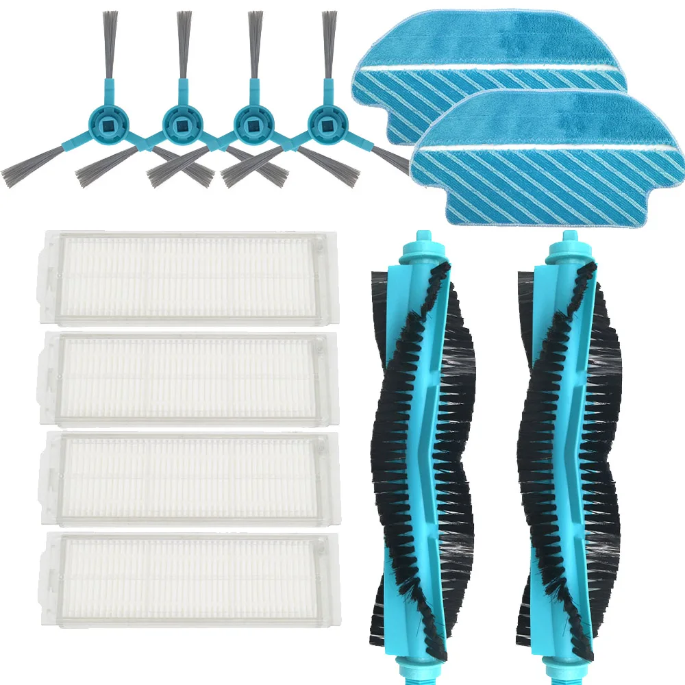 

HEPA Filter Roller Brush Mop Pads Cloth For Cecotec Conga 3290 3490 3690 Vacuum Cleaner For Viomi V2 V-RVCLM21B Accessories