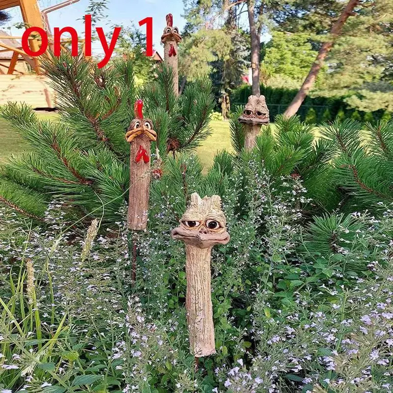 

1Pc Garden Patio Resin Decorative Patio Decorative This Funny Chicken Will Liven Up Your Garden Funny Long Chicken