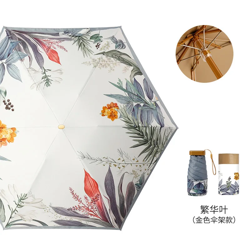 

Женский компактный зонт от солнца