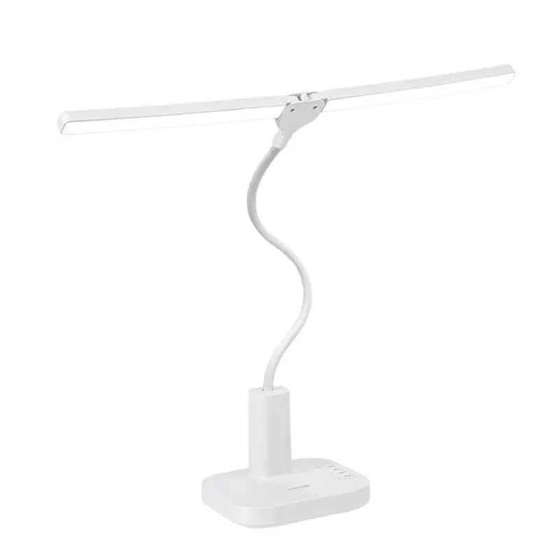 

Reading Light Nightstand Lamp Stepless Dimmable Light For Bedroom Study Room Nightstand 3 Color Temperature Eye-Caring Lamps