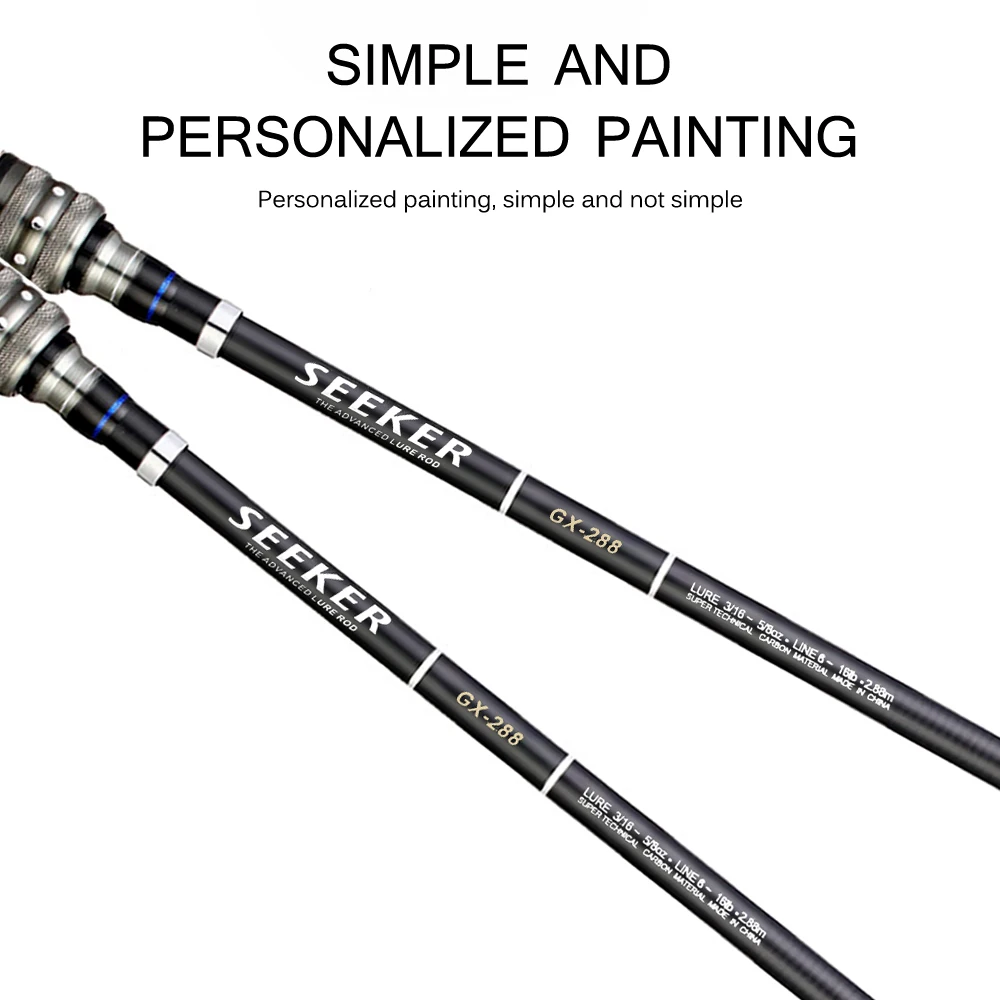 Телескопическая карбоновая удочка Hlur