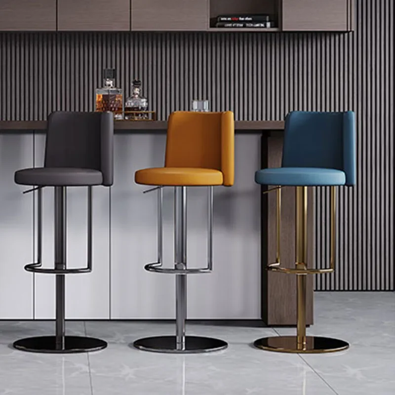 Офисный барный стул в стиле индастриал современная роскошная дизайнерская