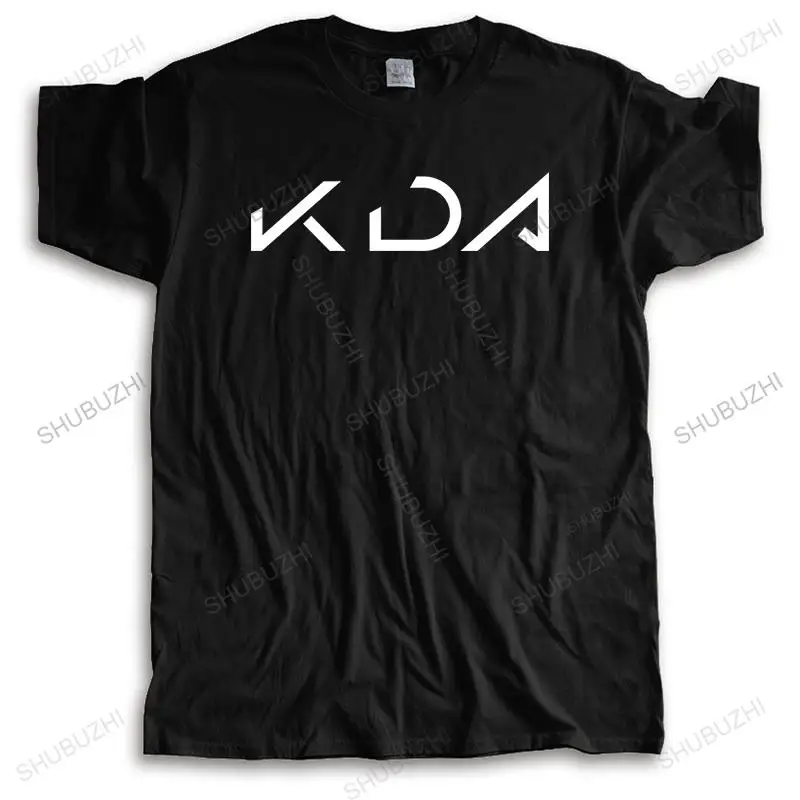 

new men crew neck tees fashion cotton t-shirt Game KDA Akali Mask Printed summer funny t-shirt men tops euro size boys gifts