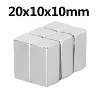 1510pcs 20x10x10 mm super cuboid block n35 magnet 20x10x10mm neodymium magnetic 20mm10mm ndfeb strong magnets 201010 mm