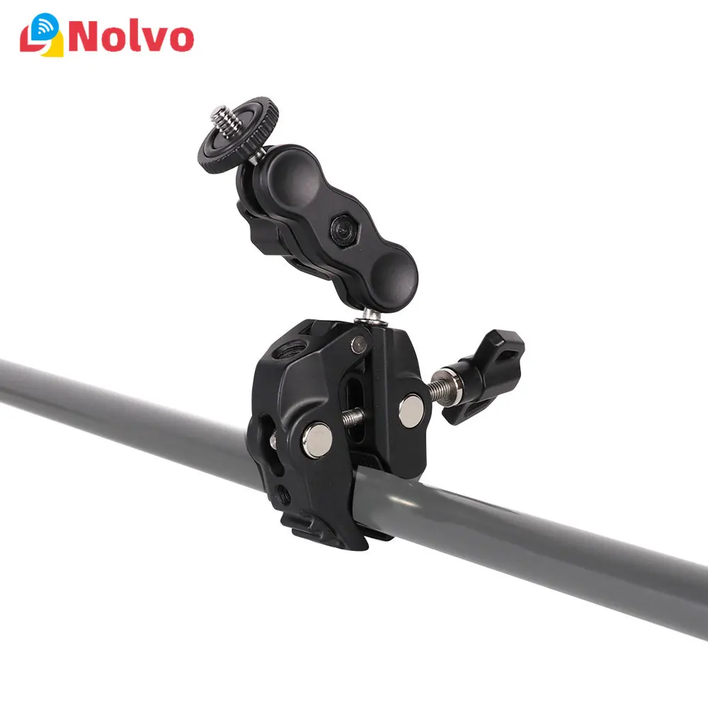 

Multifunction Metal Super Clamp Portable Stand Universal Stand Photography Video Compatible With Dslr Camera Monitor