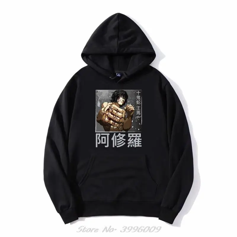 

Kengan Ashura Anime Ohma Tokita Hoodie Men Unisex Oversize Sweatshirts Zip Up Pullover Hooded Jacket