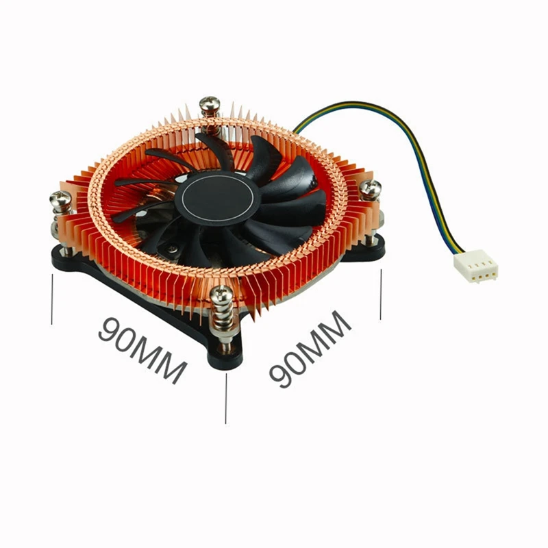 Радиатор ЦП All-Coppe гибкий вентилятор для центрального процессора контроль