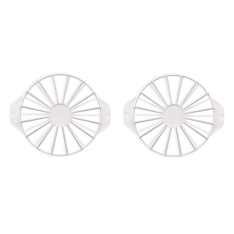 

2Pcs 14/16 Slice Bread Cake Divider Equal Parts Cutter Slice Baking Tool Kitchen Accessories