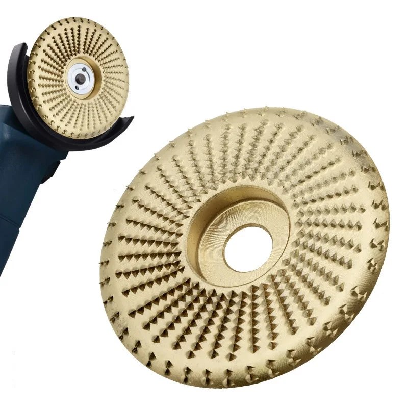 

16MM Bore Plat-Arc Wood Grinding Polishing Wheel Rotary Disc Sanding Carving Tool Abrasive Disc Tools for Angle Grinder