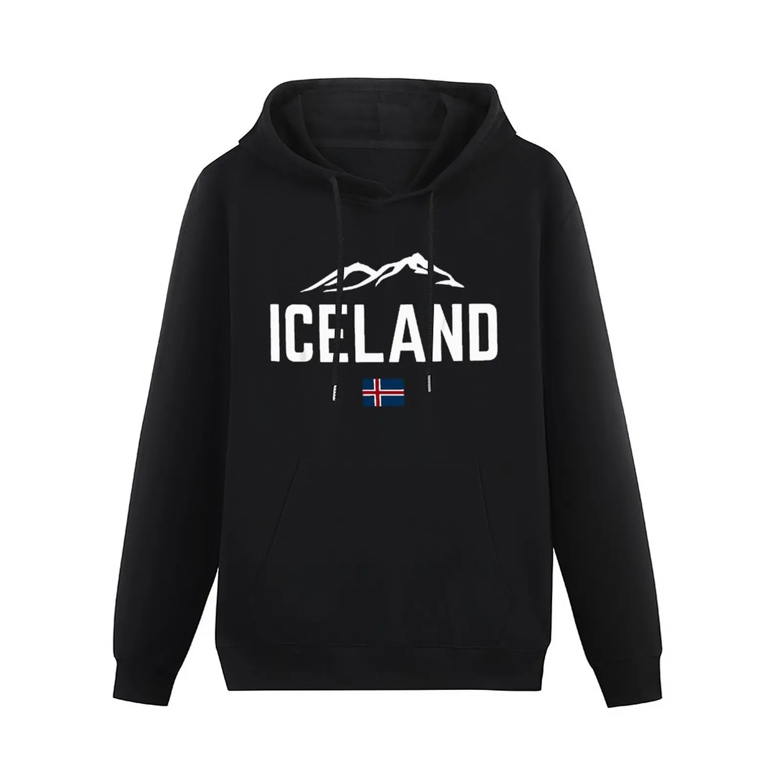 

Толстовка унисекс с капюшоном, хлопок, кофта с принтом флага Исландии, карта страны, пуловер в стиле хип-хоп