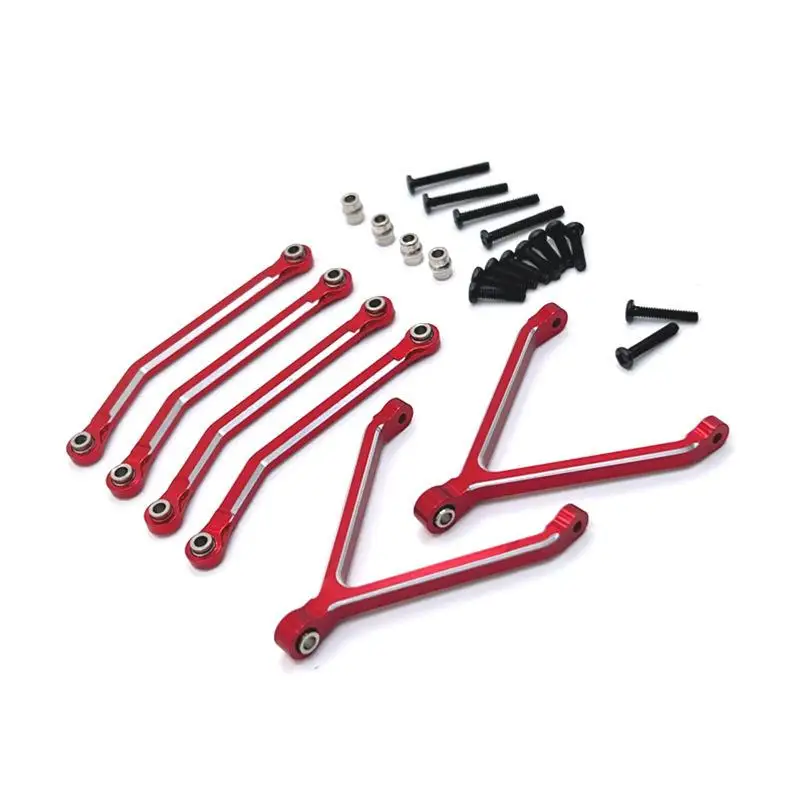 

NASITIP Chassis Fixed Rod Metal Upgrade Modification Accessories Compatible For Fms 1/24 Fcx24 Remote Control Car