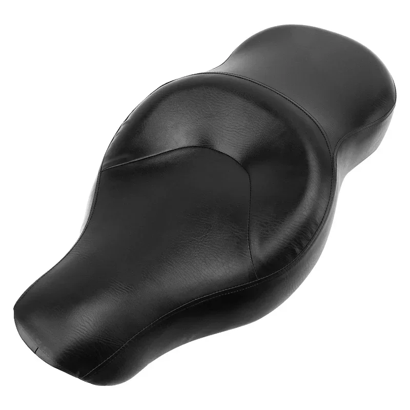 

Мотоциклетное двухуровневое кожаное сиденье на заказ, толстые подушки для сиденья водителя и пассажира для Harley Sportster XL Iron 883 1200 48 2004-2015