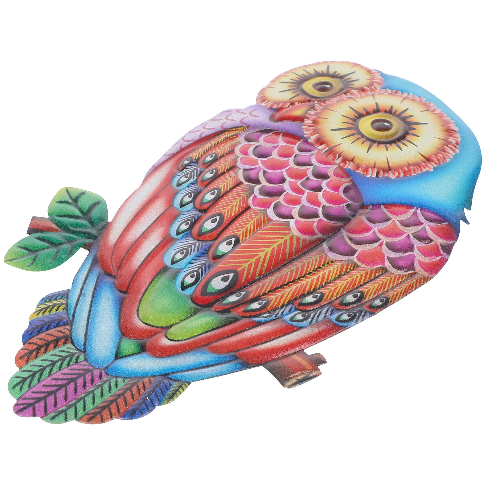 

Owl Wall Decoration Decors Home Adornment Outdoor Fencing Pendant Hanging Ornament Metal Exquisite Shaped Statue
