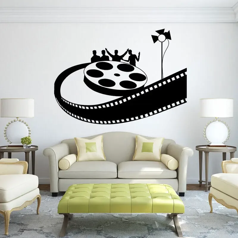 Виниловые наклейки на стену украшение для кино тематические с изображением