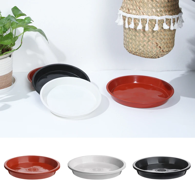 

3 Pcs Plant Drip Trays 4/6/7/8/10 Inch Planter Dish Plant Plastic Tray Indoor Outdoor Round Durable Garden Garden Supplies