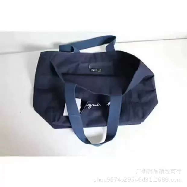 Japanese Fashion Brand Totes Large-capacity Simple Canvas Shoulder Bag Travel Shopping Casual Men's and Women's Handbags