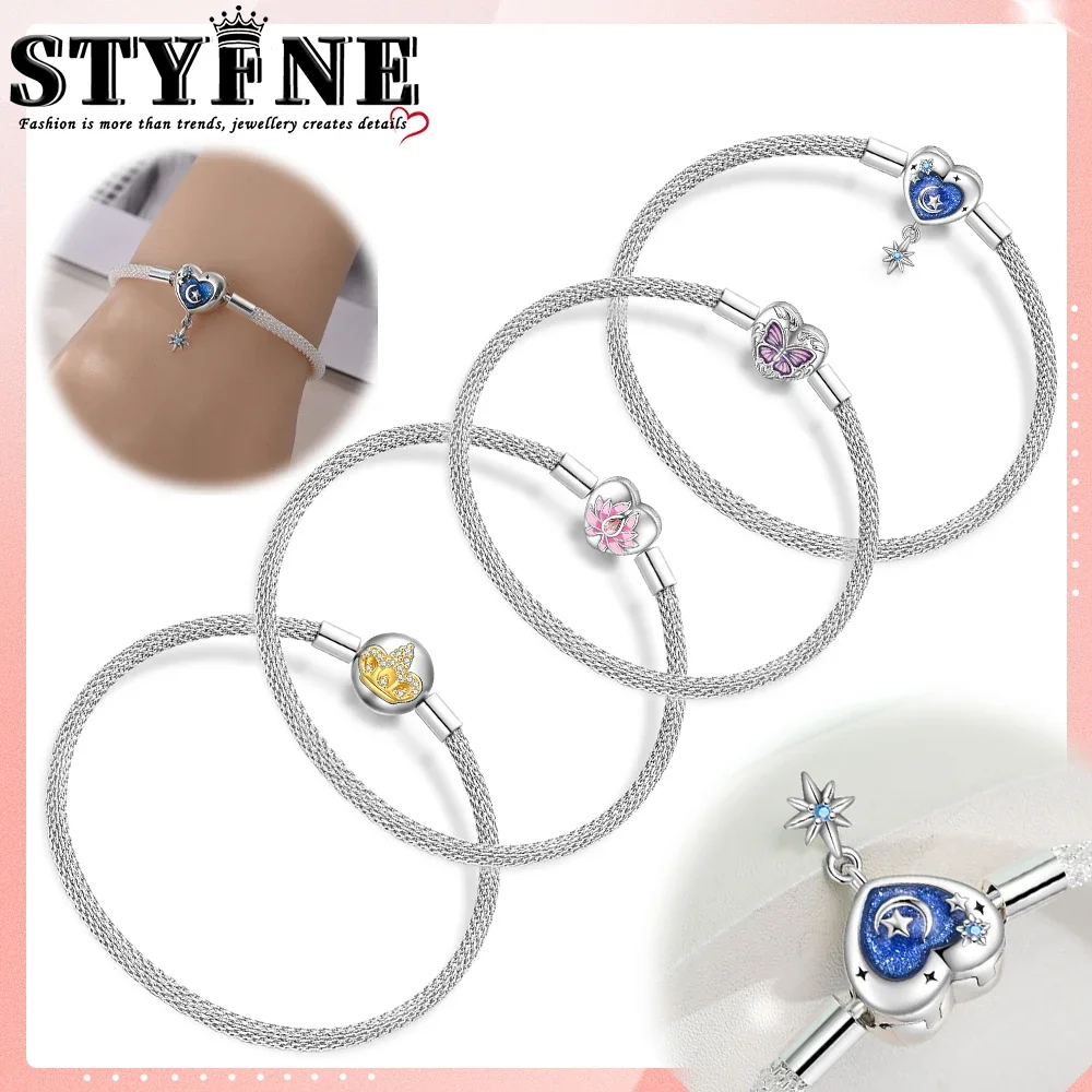 Новинка 2025 винтажный браслет из змеиной кости с бабочкой и кельтским узлом серия