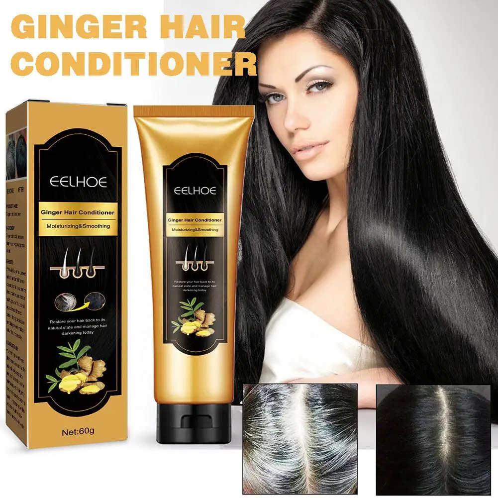 

Кондиционер для волос Ginger Dark, эссенция имбиря, восстанавливает раньше, уход за волосами, маска для восстановления и укладки волос Ma U1B9