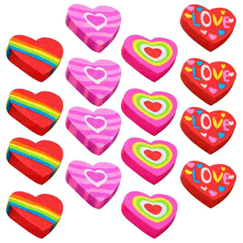 

Heart Eraser Mini Erasers for Classroom Toddlers Delicate Students Gifts Bulk Items