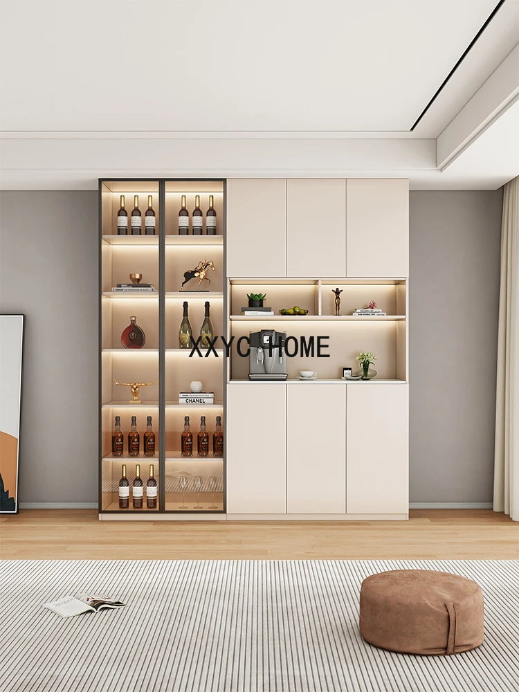 Деревянный винный шкаф для гостиной бара книжный вина шкафчик геймеров мебель LVWC