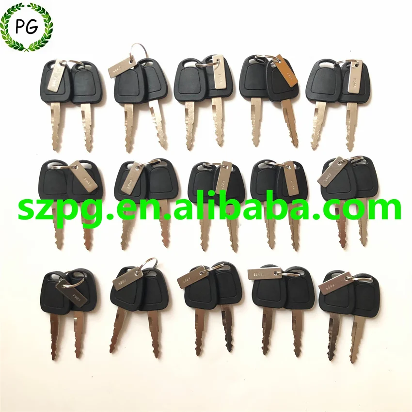 

30 шт. F985 ключ для Doosan тяжелое оборудование F985 ключ зажигания