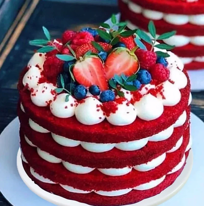 

Пластиковая модель торта, искусственный фруктовый крем, голый эмбрион, поддельное украшение торта на день рождения, образец витрины витрины десертного магазина