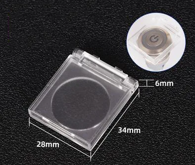 Прозрачные пластиковые колпачки для выключателей 16/19/22 мм