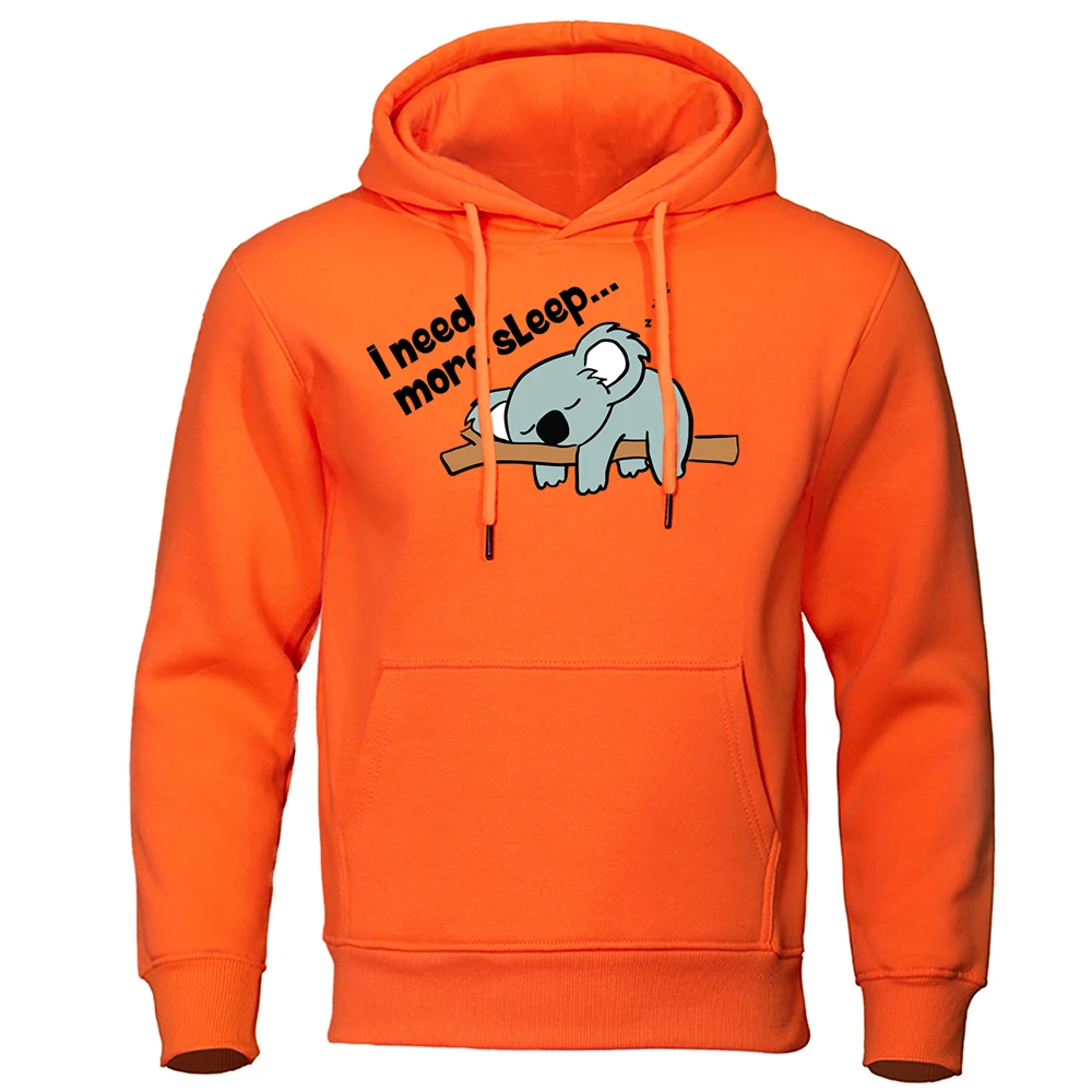 

Футболка мужская оверсайз с принтом «I Need More Sleep Lazy Koala»