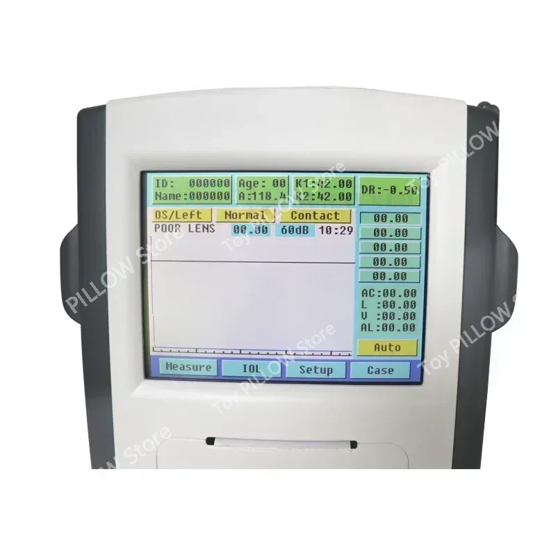 SY-V046 гертер Информация okulhalmo logischer Ultraschalls canner Auge ein Scan-Biometer