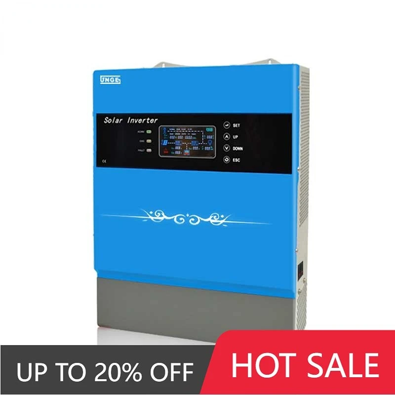 

2000W 12v 24v 48v Hybrid Solar Inverter Built in 50A MPPT Solar Charge Controller All-In-One Machine